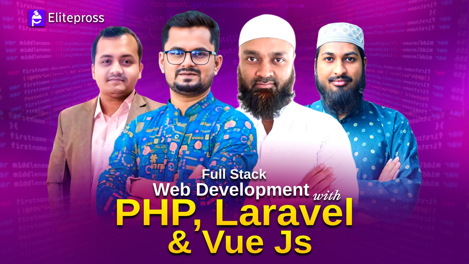 Full stack web development Laravel & VueJs